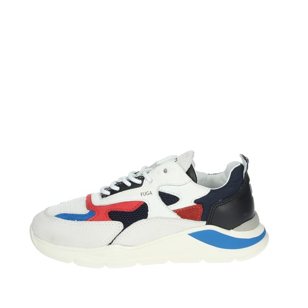 D.a.t.e. Shoes Sneakers White/Red SS-FUGA-196