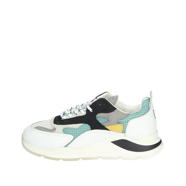 D.a.t.e. Shoes Sneakers White/Green SS-FUGA-197