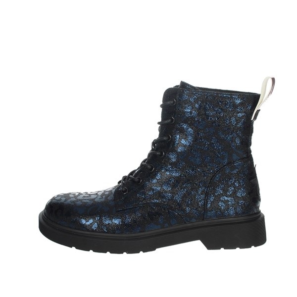 Shop Art Shoes Boots Black/Blue SA80251