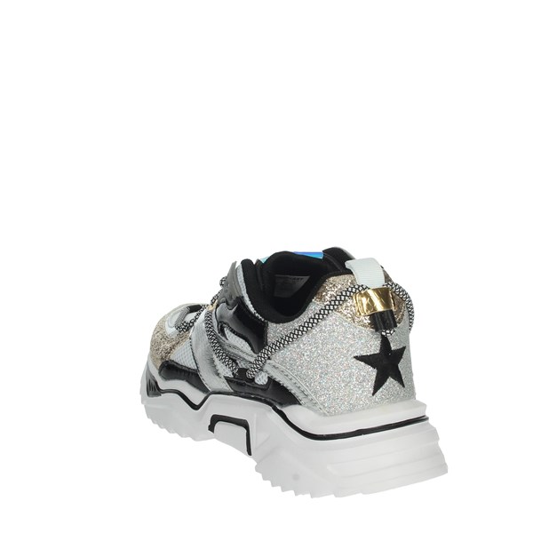 Shop Art Shoes Sneakers White/Gold SA80234