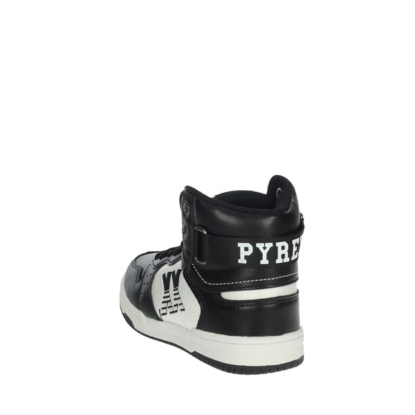 Pyrex Shoes Sneakers Black/White PYK80423