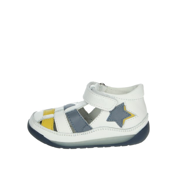 Falcotto Shoes Sandal White/Sky blue 0011500877.01.1N22