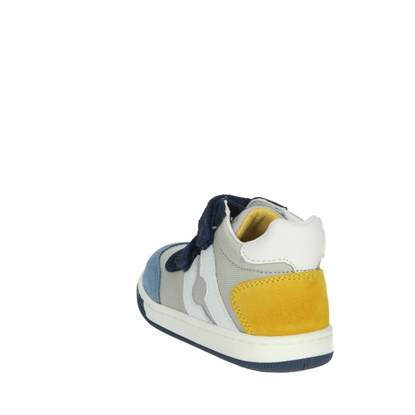 Falcotto Shoes Sneakers Grey/Sky-blue 0012015271.05.1C82