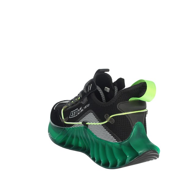 Royal Blue Shoes Sneakers Black/Green RBM216440