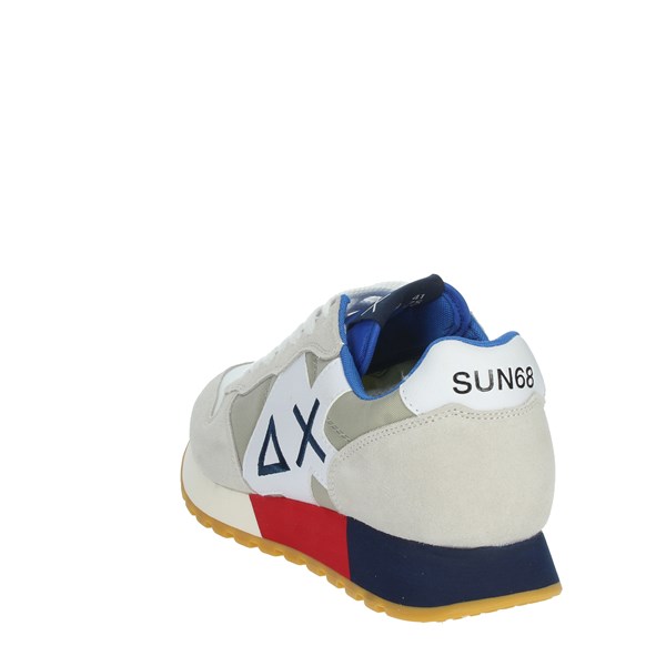 Sun68 Shoes Sneakers White/Grey Z32111