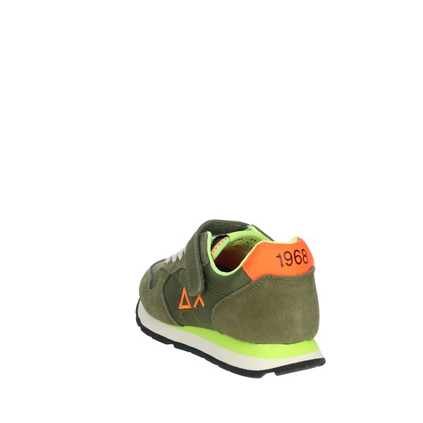 Sun68 Shoes Sneakers Dark Green Z32302