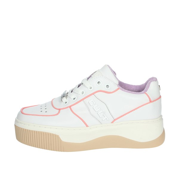 Cult Shoes Sneakers White/Pink CLW337201