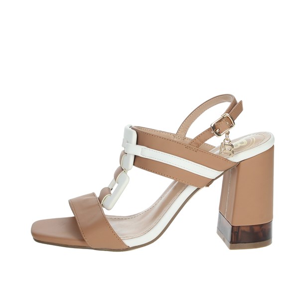 Laura Biagiotti Shoes Heeled Sandals Brown Taupe CAMP.32
