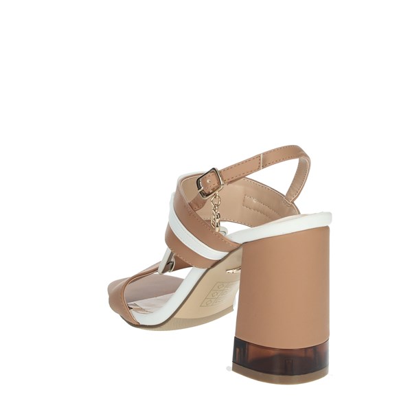 Laura Biagiotti Shoes Heeled Sandals Brown Taupe CAMP.32