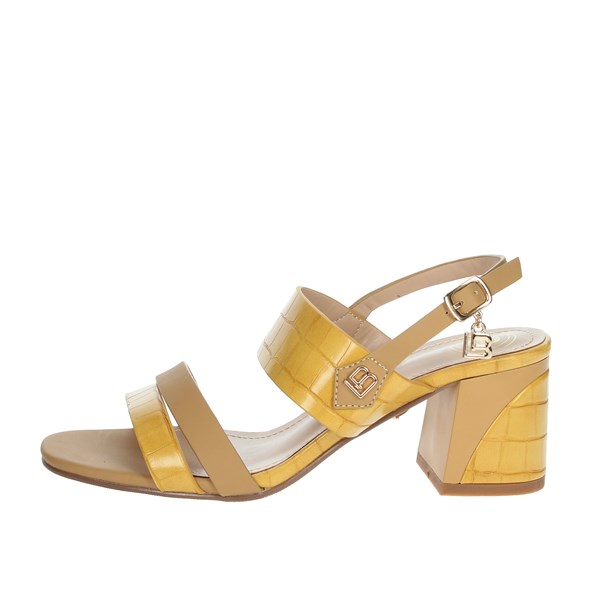 Laura Biagiotti Shoes Heeled Sandals Beige CAMP.48