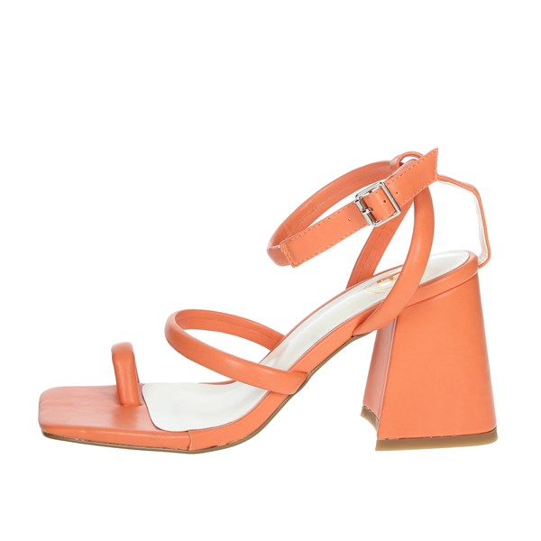 Laura Biagiotti Shoes Heeled Sandals Orange CAMP.38