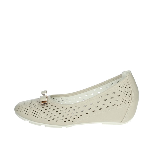 Laura Biagiotti Shoes Ballet Flats Beige CAMP.59
