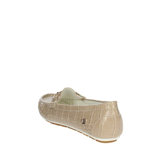 Laura Biagiotti Shoes Moccasin Beige CAMP.35