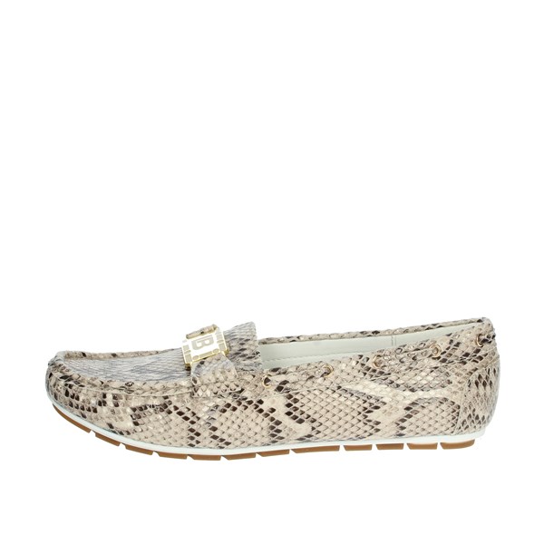 Laura Biagiotti Shoes Moccasin Beige CAMP.63