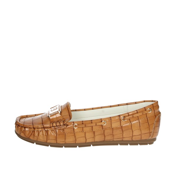 Laura Biagiotti Shoes Moccasin Brown leather CAMP.8