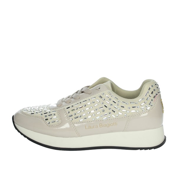 Laura Biagiotti Shoes Sneakers Beige CAMP.112