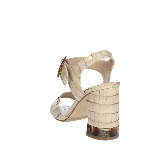 Laura Biagiotti Shoes Heeled Sandals Beige CAMP.138