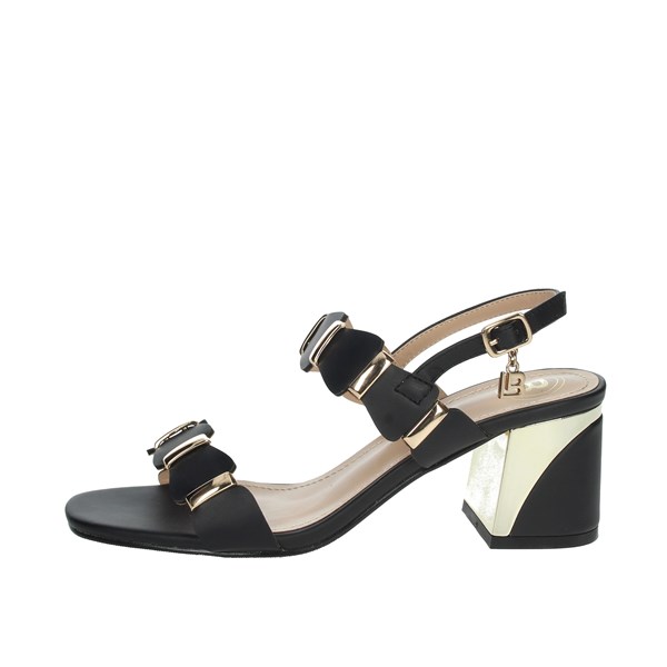 Laura Biagiotti Shoes Heeled Sandals Black CAMP.157