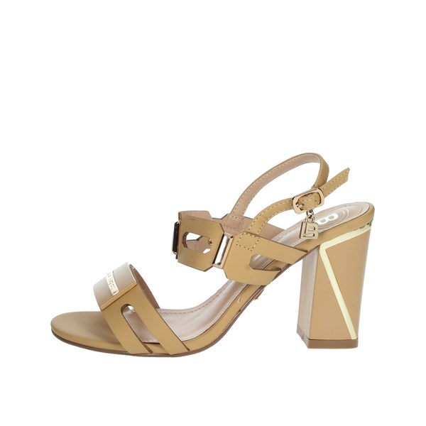 Laura Biagiotti Shoes Heeled Sandals Beige CAMP.139