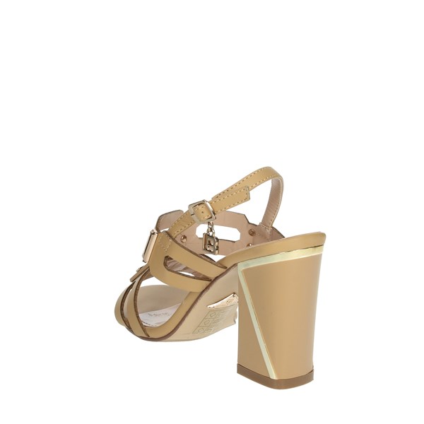 Laura Biagiotti Shoes Heeled Sandals Beige CAMP.139