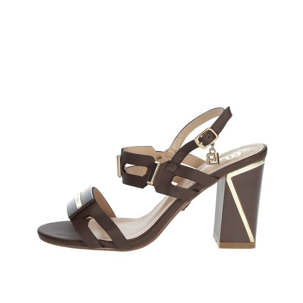 Laura Biagiotti Shoes Heeled Sandals Brown CAMP.137