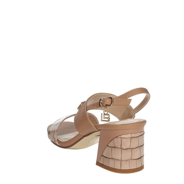 Laura Biagiotti Shoes Heeled Sandals Beige CAMP.161