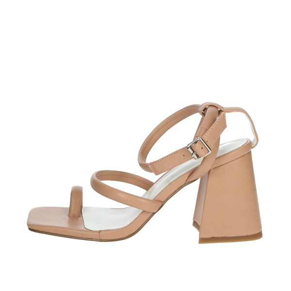 Laura Biagiotti Shoes Heeled Sandals Beige CAMP.169