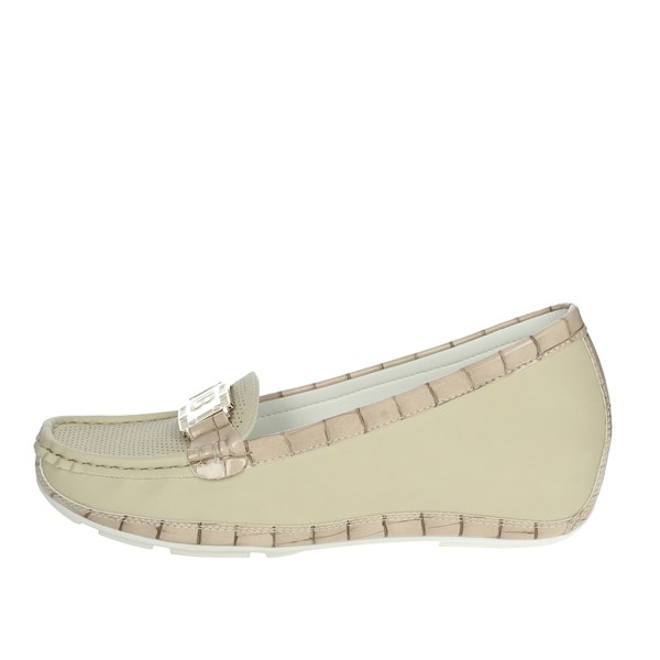 Laura Biagiotti Shoes Moccasin Beige CAMP.117