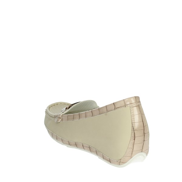 Laura Biagiotti Shoes Moccasin Beige CAMP.117