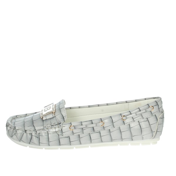 Laura Biagiotti Shoes Moccasin Grey CAMP.108