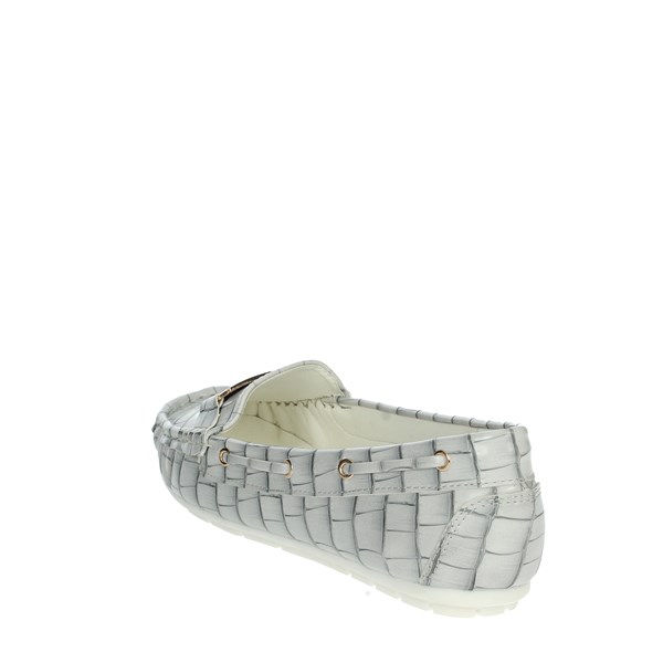 Laura Biagiotti Shoes Moccasin Grey CAMP.108