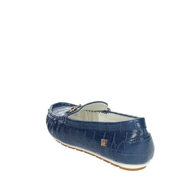 Laura Biagiotti Shoes Moccasin Blue CAMP.172