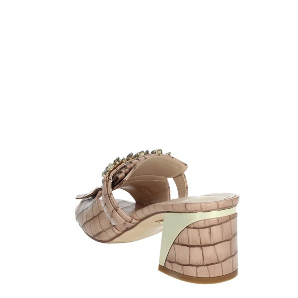 Laura Biagiotti Shoes Heeled Slippers Light dusty pink CAMP.186