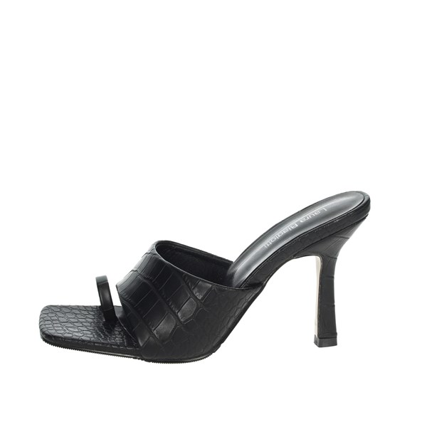 Laura Biagiotti Shoes Heeled Sandals Black CAMP.182