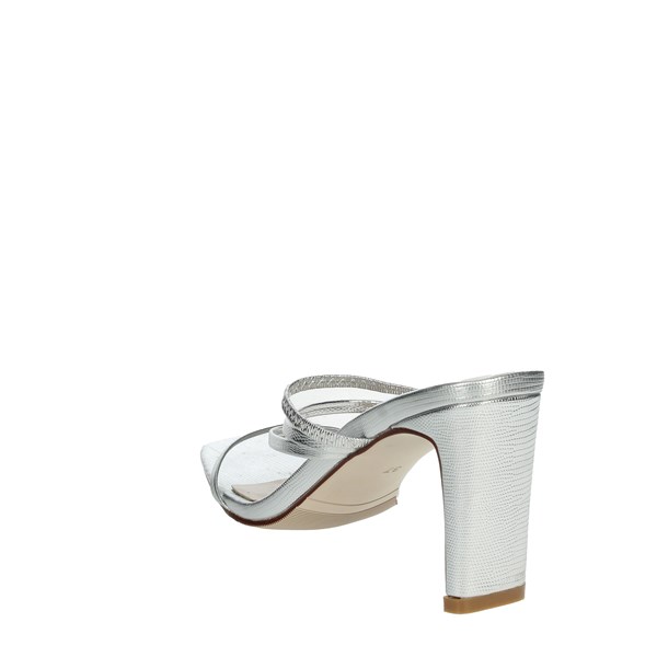 Laura Biagiotti Shoes Heeled Sandals Silver CAMP.173