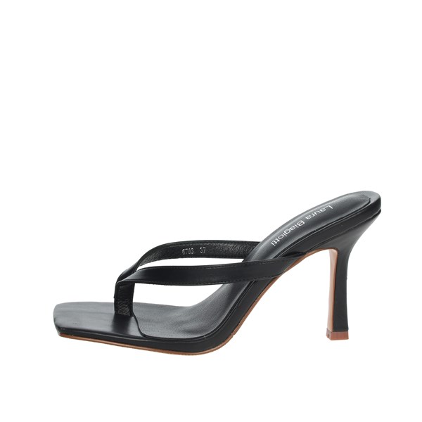 Laura Biagiotti Shoes Heeled Sandals Black CAMP.142
