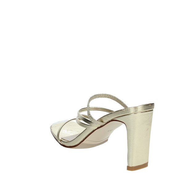 Laura Biagiotti Shoes Heeled Sandals Platinum  CAMP.29