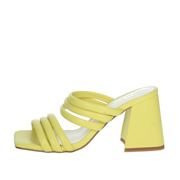 Laura Biagiotti Shoes Heeled Sandals Yellow CAMP.27