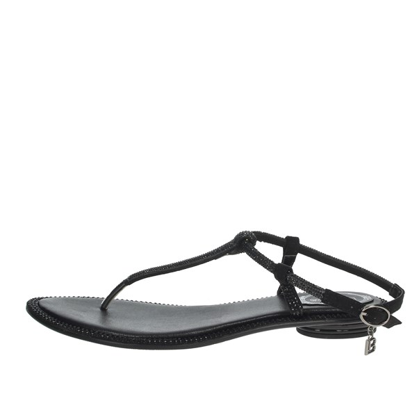 Laura Biagiotti Shoes Flip Flops Black CAMP.22
