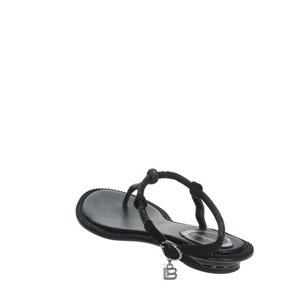 Laura Biagiotti Shoes Flip Flops Black CAMP.22