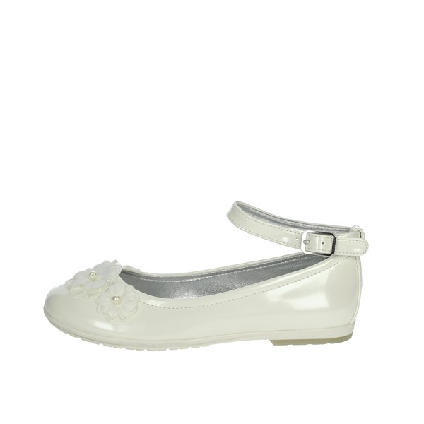 Asso Shoes Ballet Flats White AG-13106