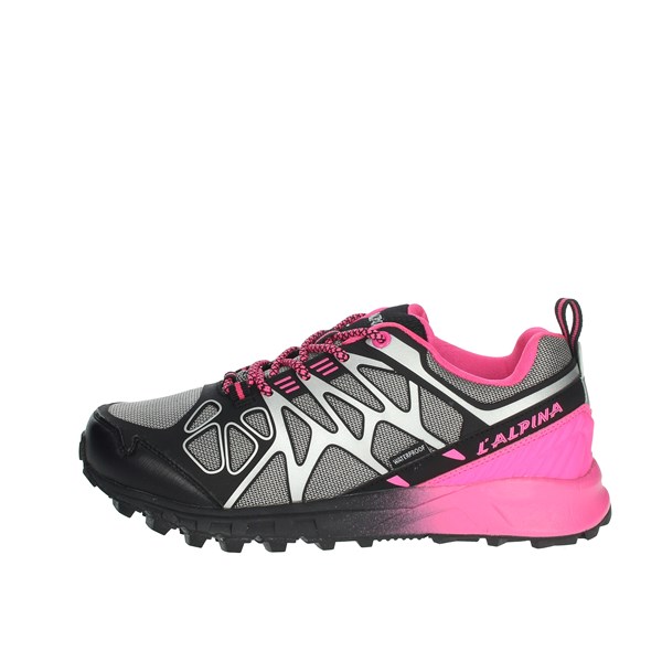 L'alpina Shoes Sneakers Black/Fuchsia AL101