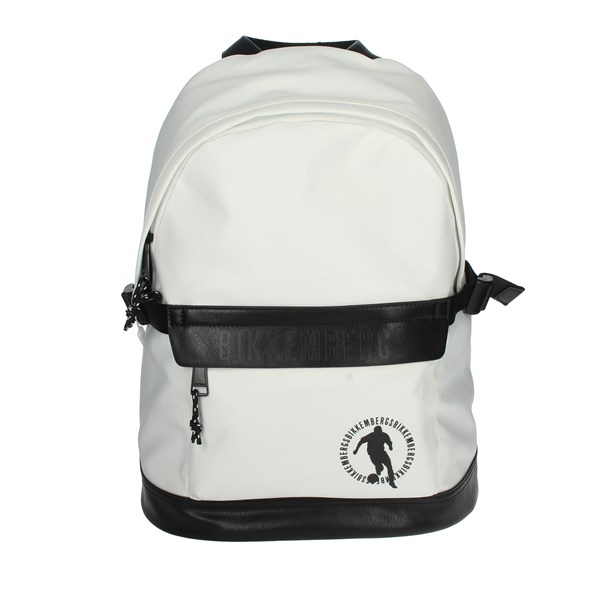 Bikkembergs Accessories Backpacks White/Black E1M.003