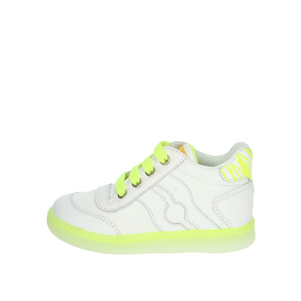 Falcotto Shoes Sneakers White/Yellow/ Fluo 0012015266.09.1N04
