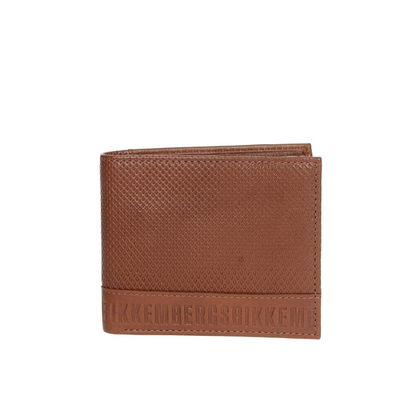 Bikkembergs Accessories Wallet Brown leather E2CPME3J3053