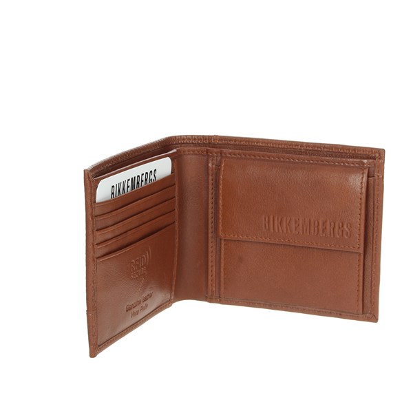 Bikkembergs Accessories Wallet Brown leather E2CPME3J3053