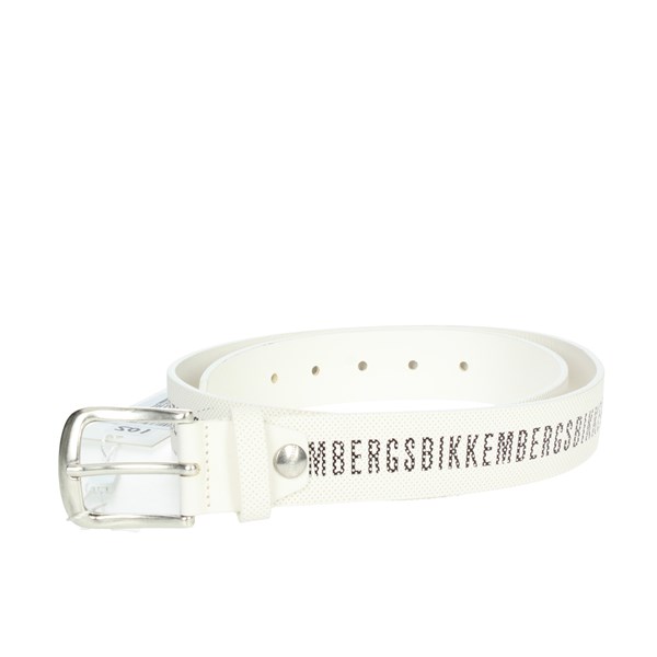 Bikkembergs Accessories Belt White E35.105