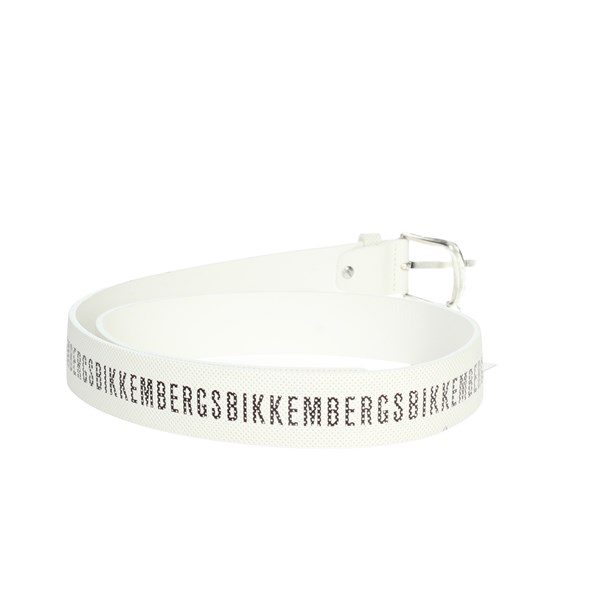 Bikkembergs Accessories Belt White E35.105