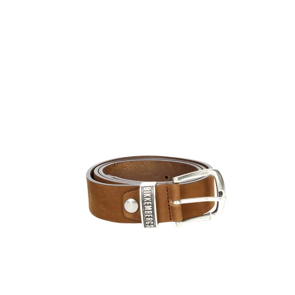 Bikkembergs Accessories Belt Brown leather E35.107