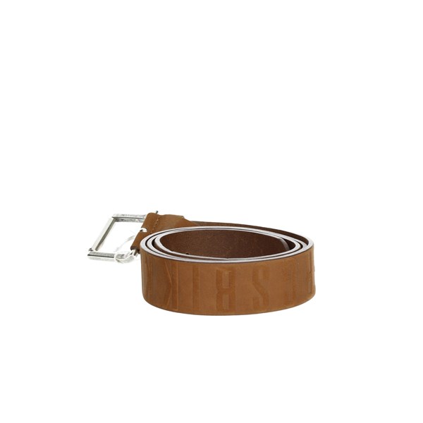 Bikkembergs Accessories Belt Brown leather E35.108